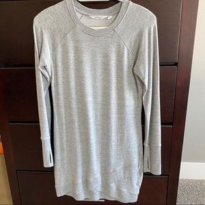 Athleta Criss Cross Sweatshirt Dress